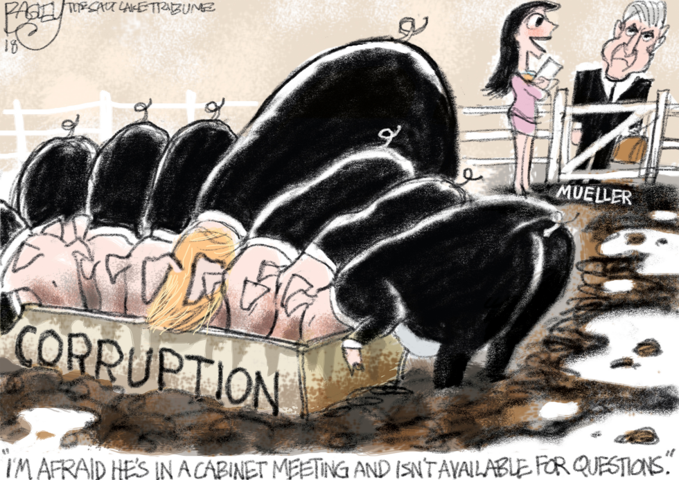  HOG HEAVEN by Pat Bagley