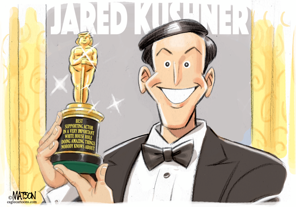 Jared Kushner Wins White House Donald Award