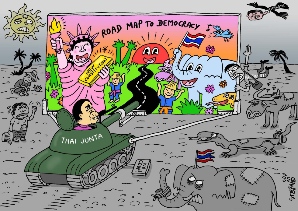  THAILAND'S ROADMAP TO DEMOCRACY by Stephane Peray