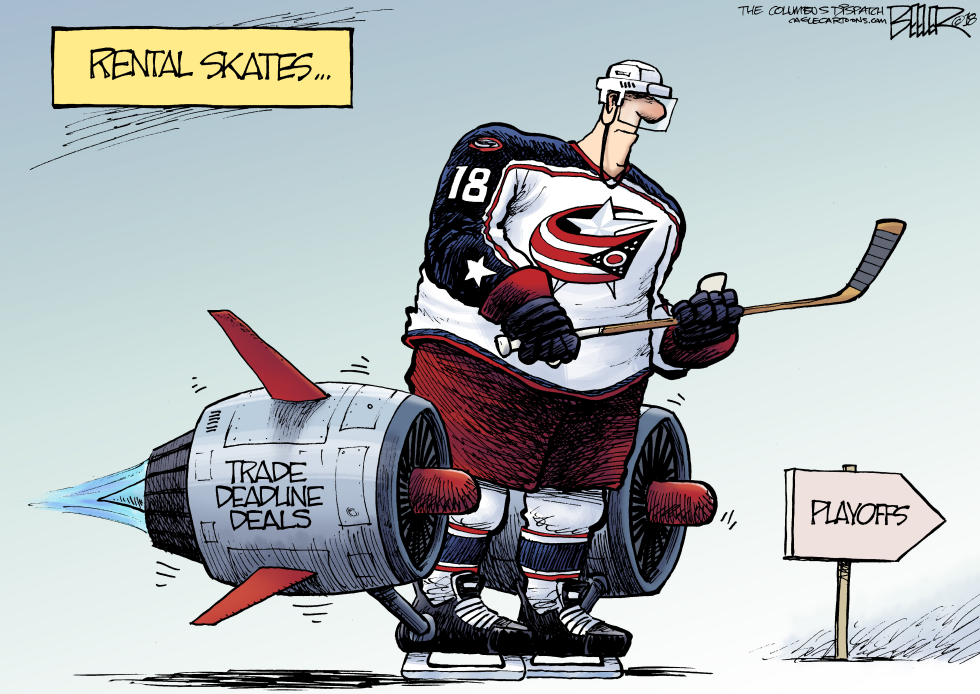  LOCAL OH CBJ PLAYOFFS PUSH by Nate Beeler