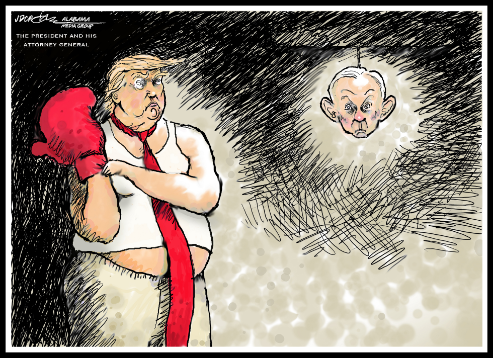 Trump/Jeff Sessions Punching Bag