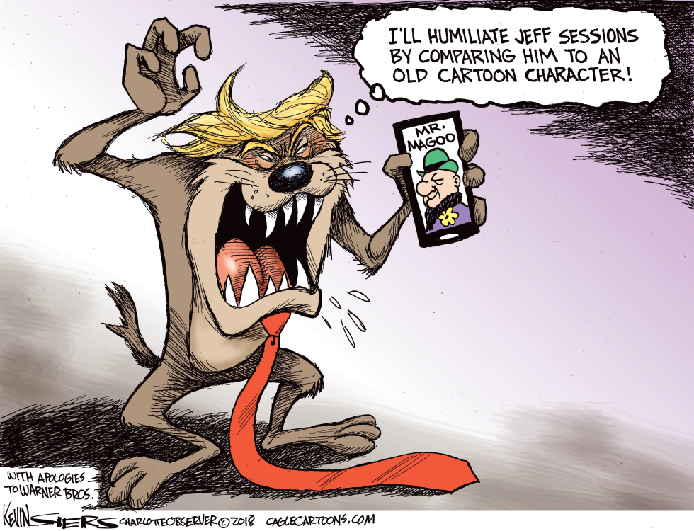 Trump and Mr Magoo
