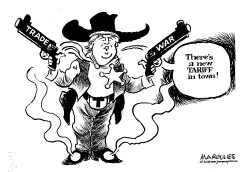 TRUMP TRADE WAR by Jimmy Margulies