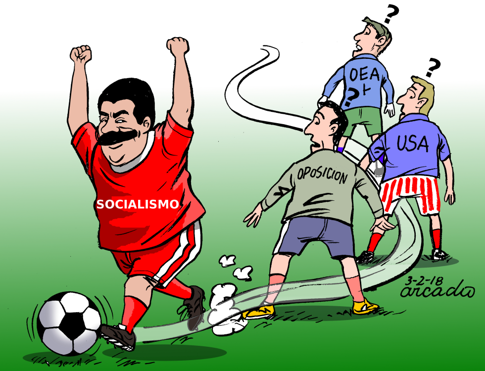 Maduro juega con todos