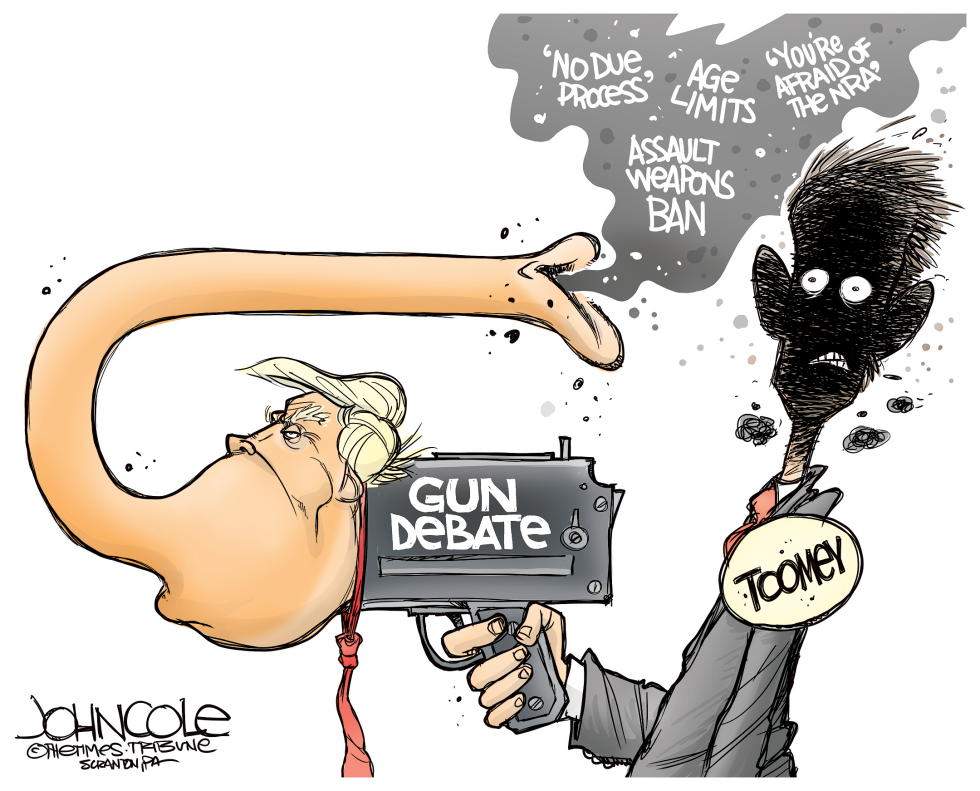  LOCAL PA TRUMP TOOMEY AND GUNS by John Cole