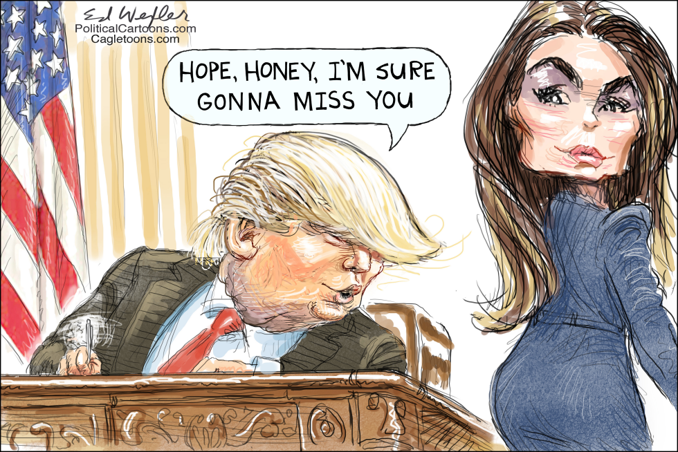  WILL MISS YOU HOPE HICKS by Ed Wexler