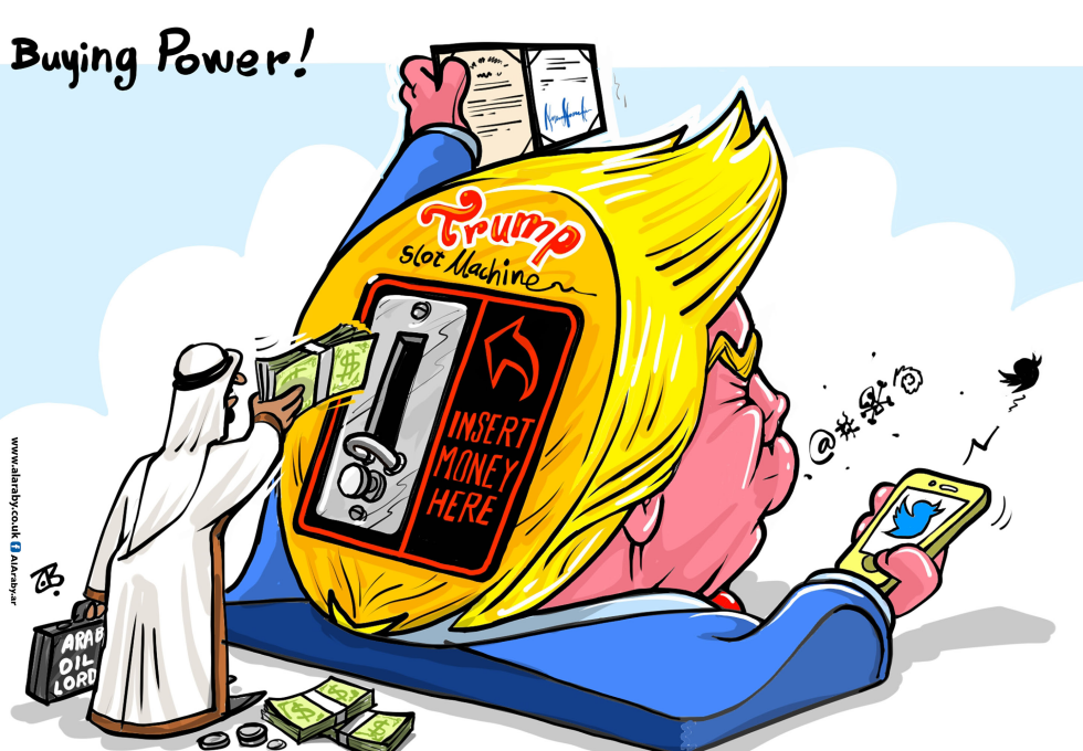  BUYING POWER by Emad Hajjaj