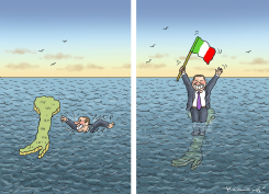 BERLUSCONI SAVED ITALY by Marian Kamensky