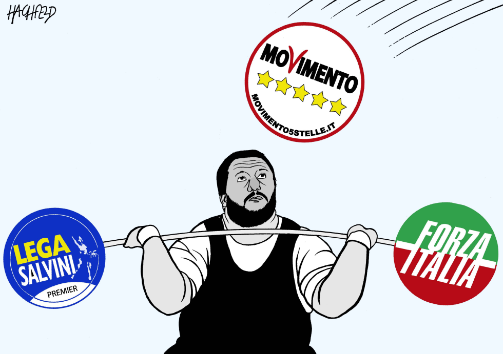  SALVINI WANTS TO GOVERN by Rainer Hachfeld