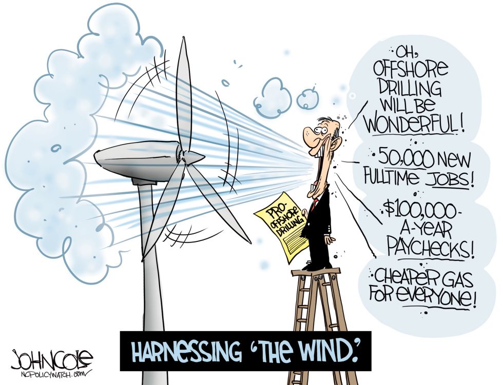  LOCAL NC OFFSHORE DRILLING WIND by John Cole