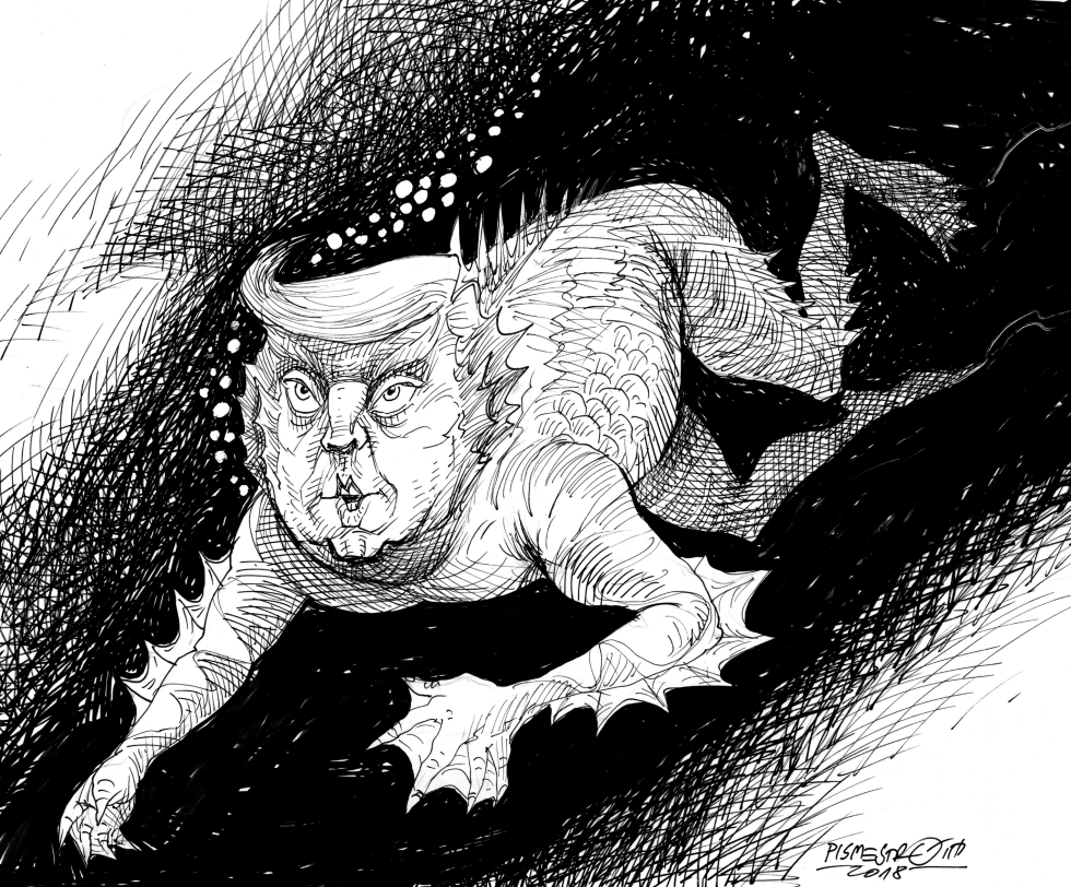  THE SHAPE OF TRUMP by Petar Pismestrovic