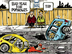 POTHOLES by Steve Nease