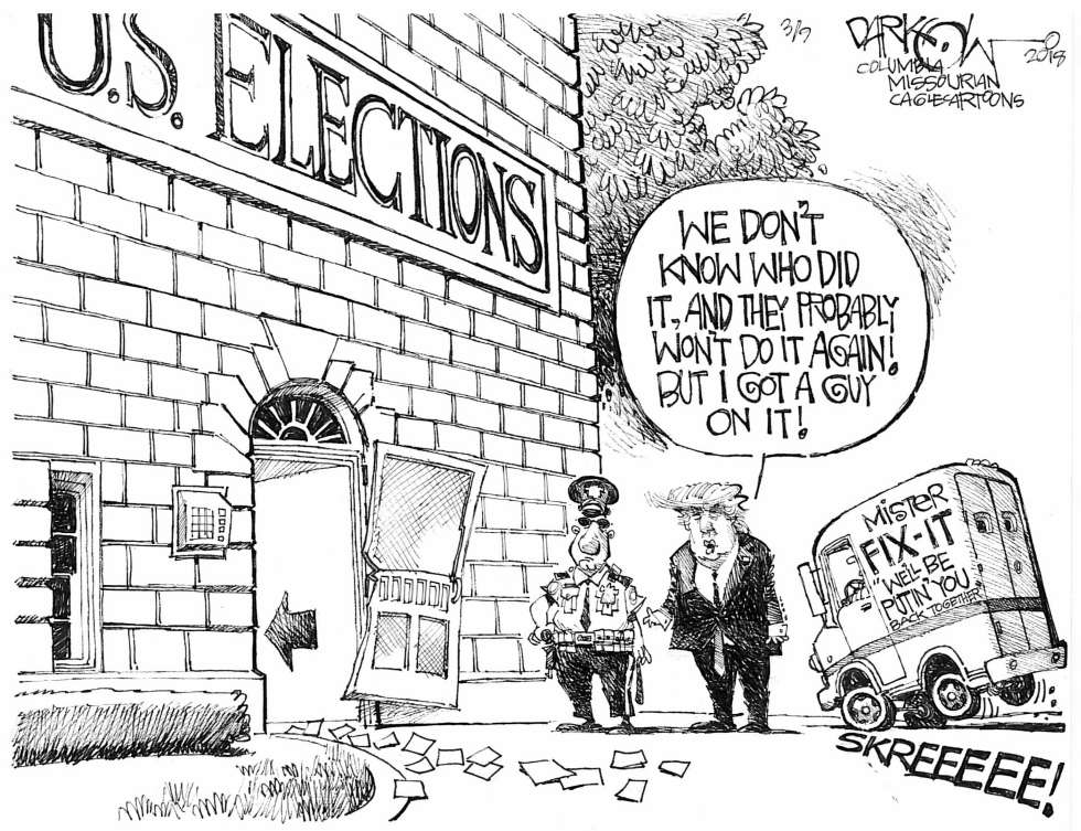  ELECTION INTEGRITY by John Darkow