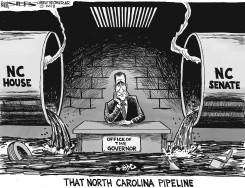 LOCAL NC NORTH CAROLINA PIPELINE BW by Kevin Siers