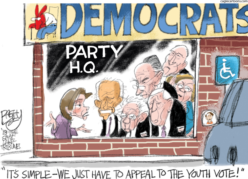  AGING DEMS by Pat Bagley