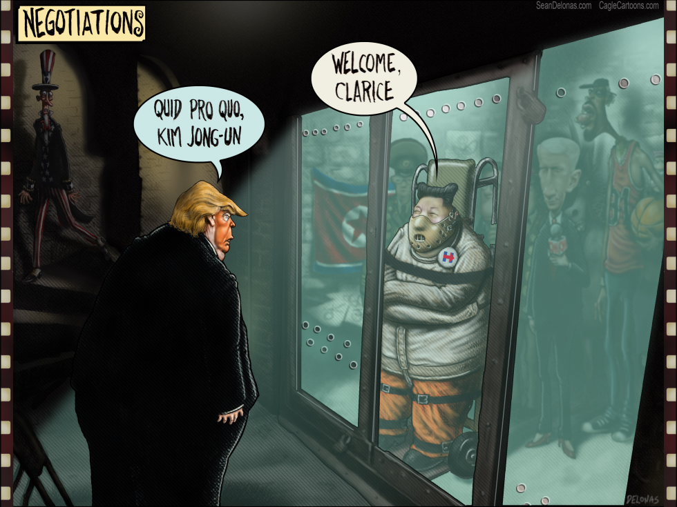 Trump Kim Jong Un Korea Silence of the Lambs