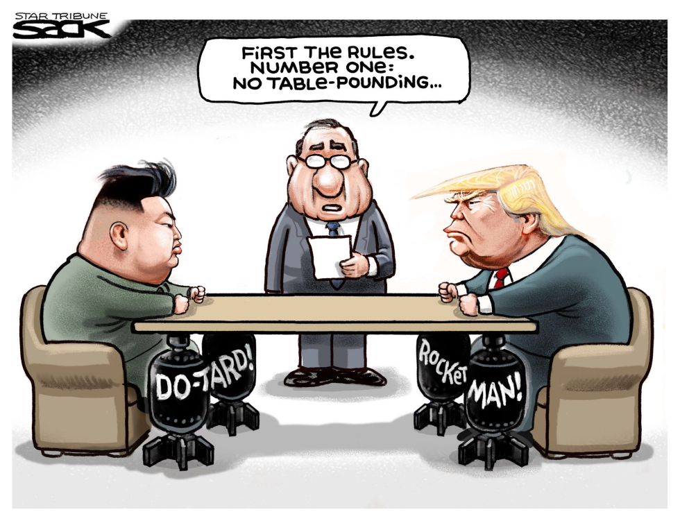 Trump and Kim