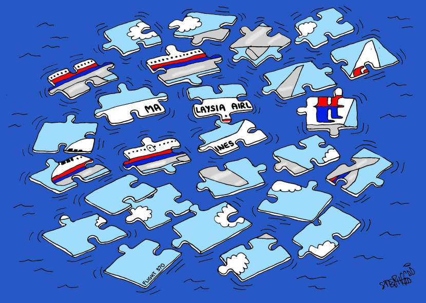 Flight MH 370 jigsaw puzzle