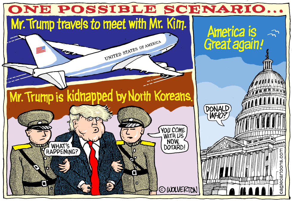 Trump meets with Kim