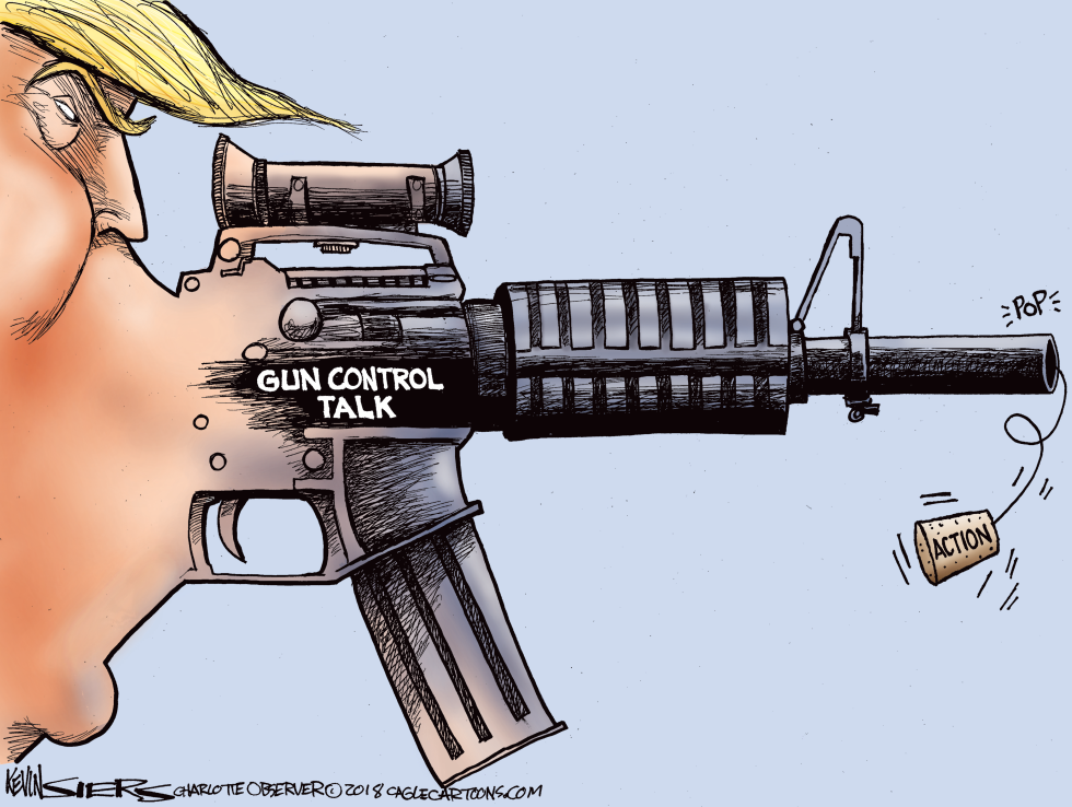  TRUMP GUN TALK by Kevin Siers