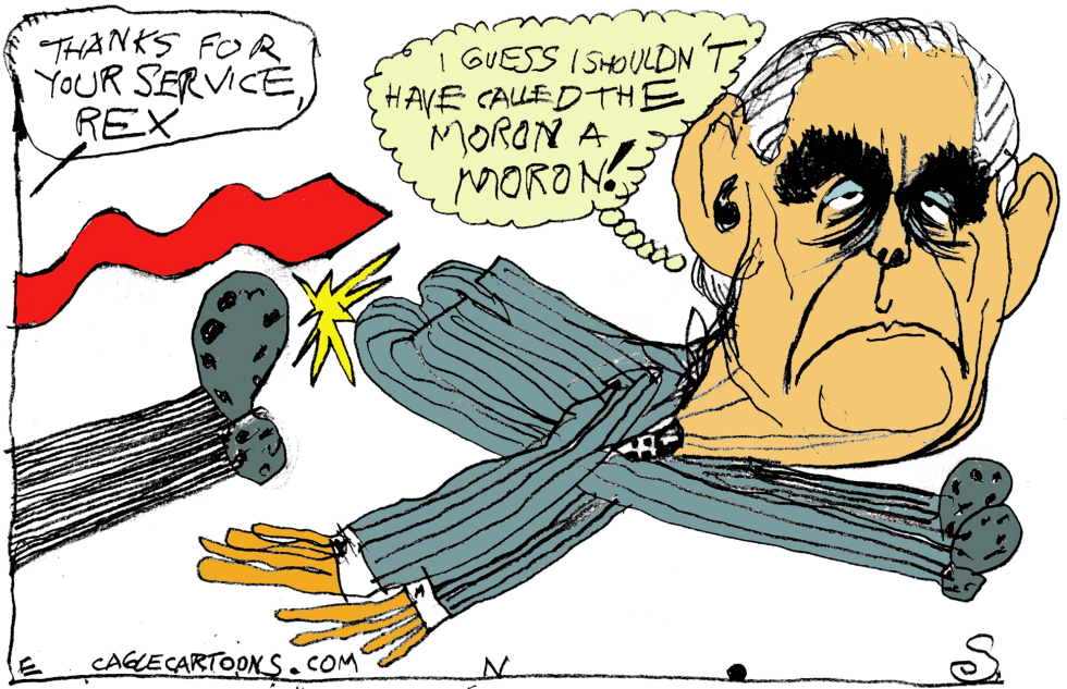 Tillerson Booted Out