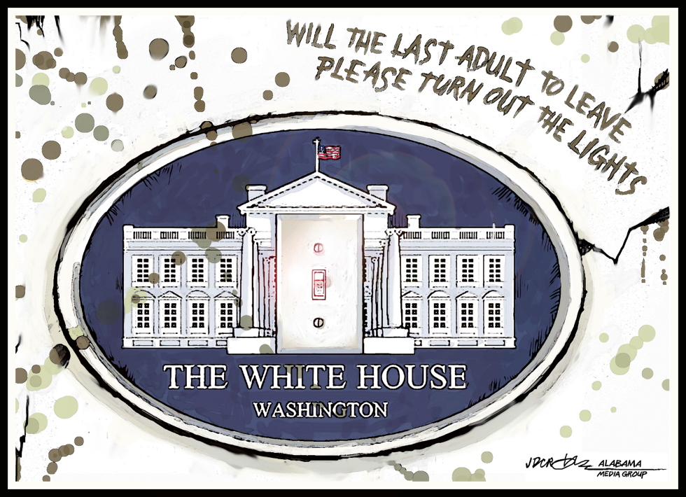Tillerson leaves White House