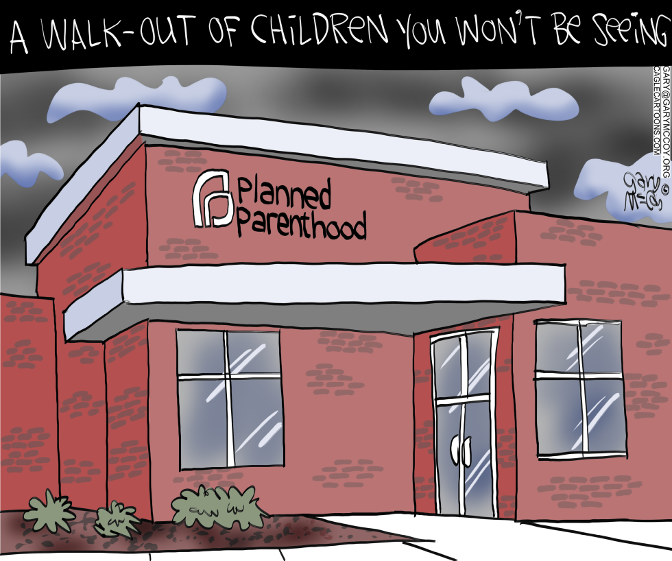  STUDENT WALKOUT AND ABORTION by Gary McCoy