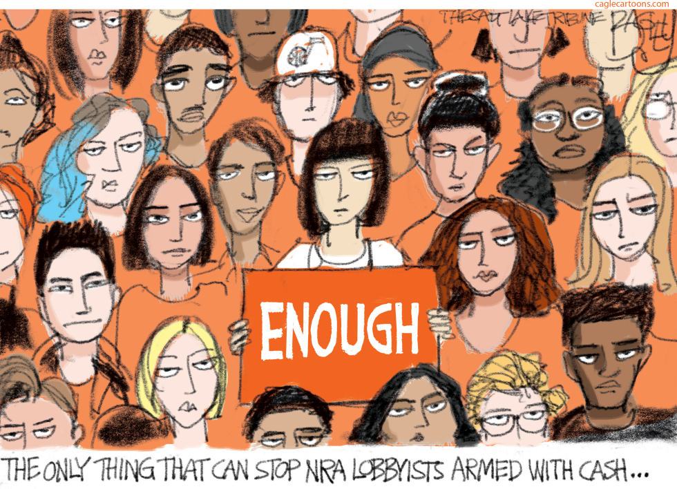 Parkland Students Demand Action as NRA Cash Flows