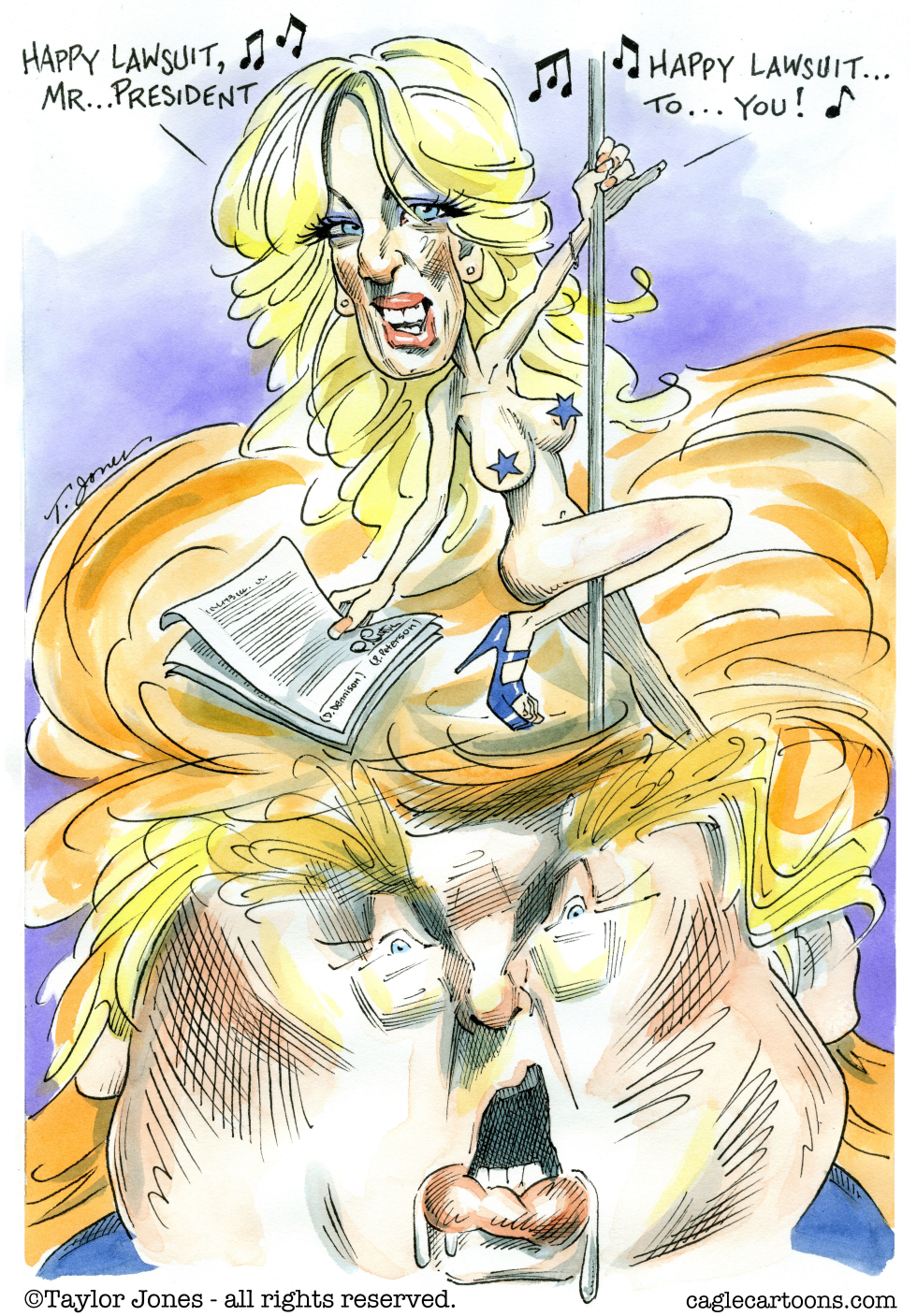  STORMY DANIELS  by Taylor Jones