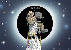 STEPHEN HAWKING by Marian Kamensky
