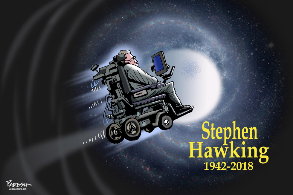  STEPHEN HAWKING by Paresh Nath