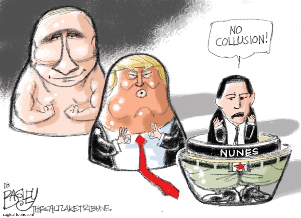  NESTING COLLUSION by Pat Bagley