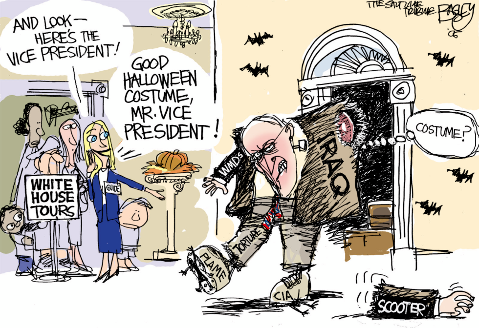  FRANKENVEEP by Pat Bagley