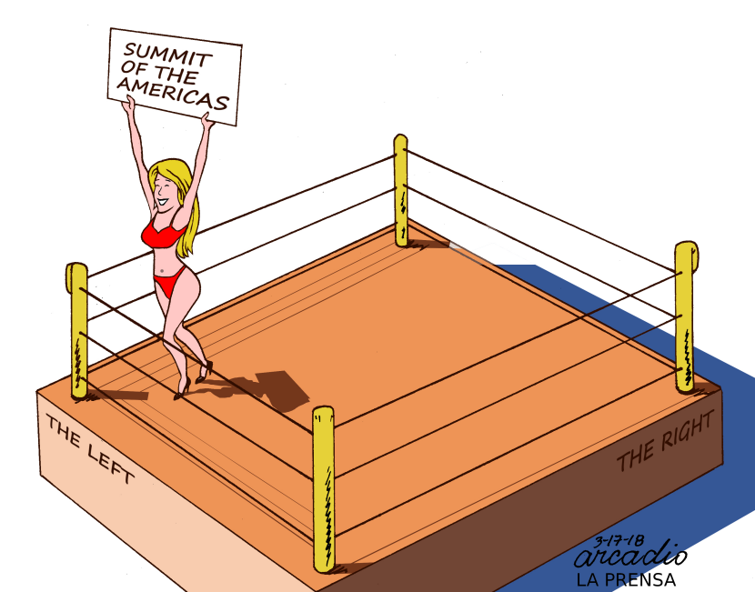 Summit of the americas left vs right