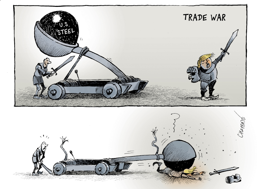 Starting a trade war…