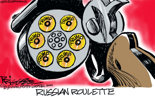 Russian roulette  Cartoon Movement