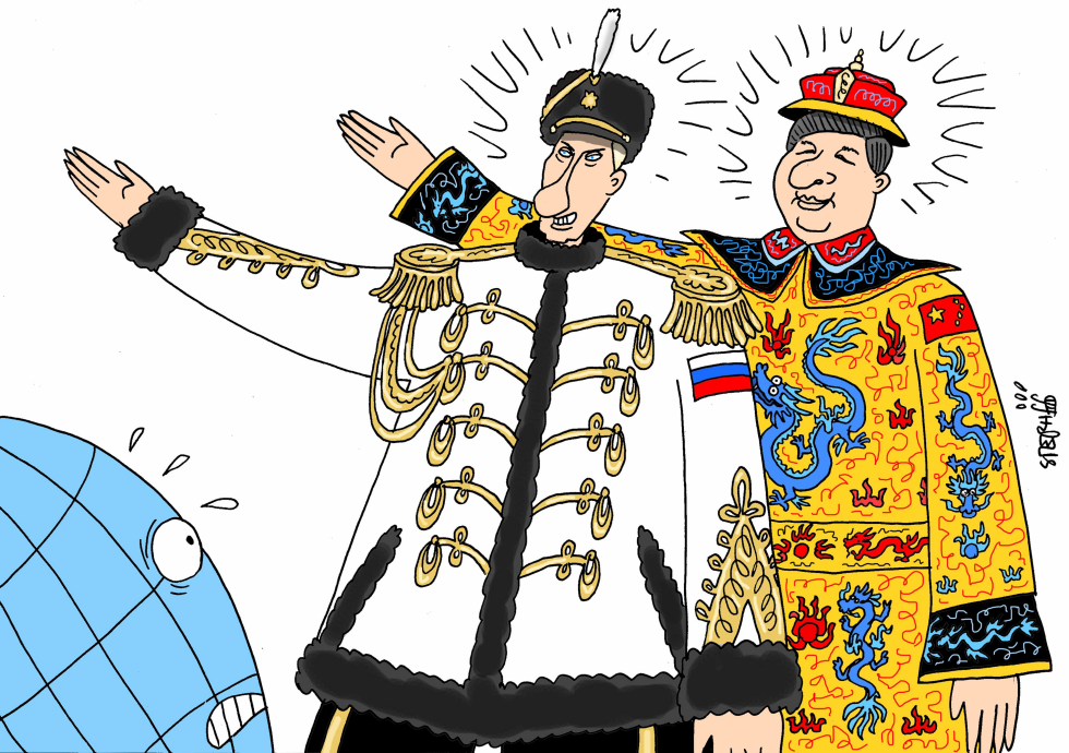 New Russian Czar and new Chinese Emperor