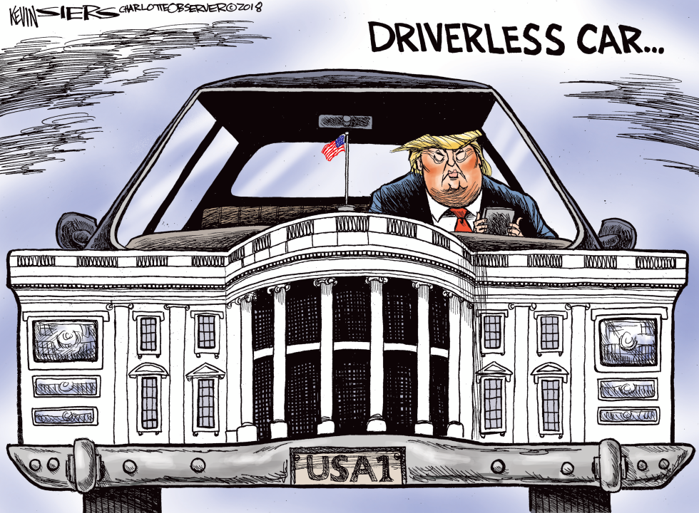  DRIVERLESS CAR by Kevin Siers