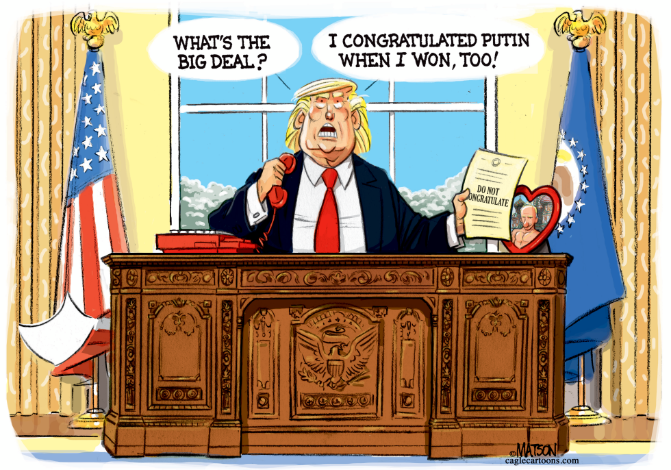 President Trump Congratulates President Putin