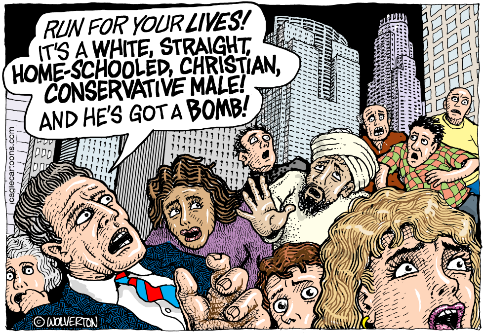  WHITE CONSERVATIVE TERRORISTS by Wolverton