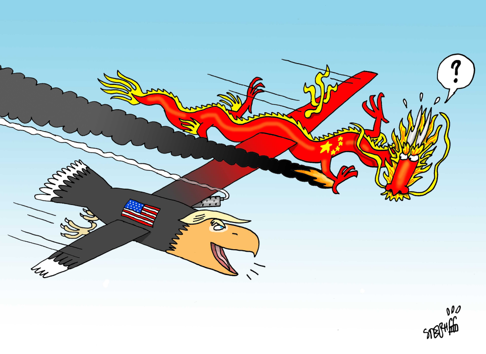  TRADE WAR WITH CHINA by Stephane Peray