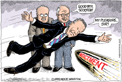 SCOOTER TAKES A BULLET by Monte Wolverton