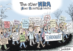 MARCH FOR OUR LIVES by Joe Heller