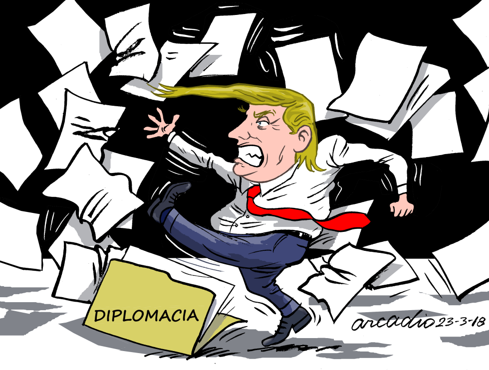 Trump y su loca política exterior