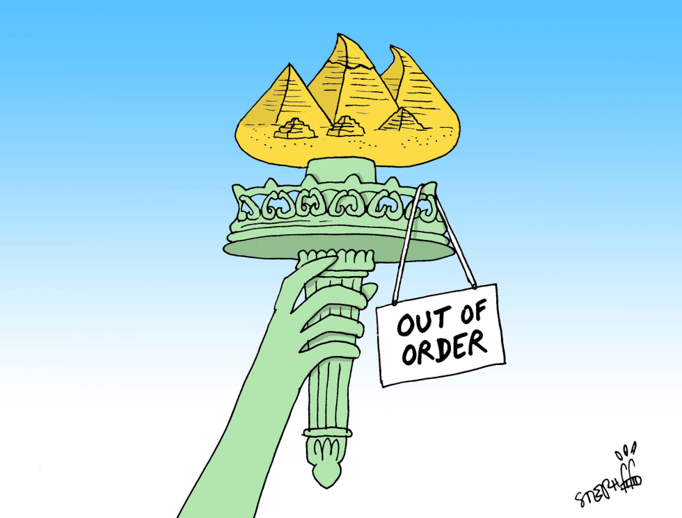 Egyptian Democracy out of order