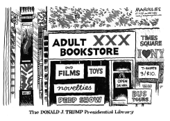 TRUMP PRESIDENTIAL LIBRARY by Jimmy Margulies