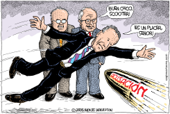 SCOOTER RECIBE UN BALA / by Monte Wolverton