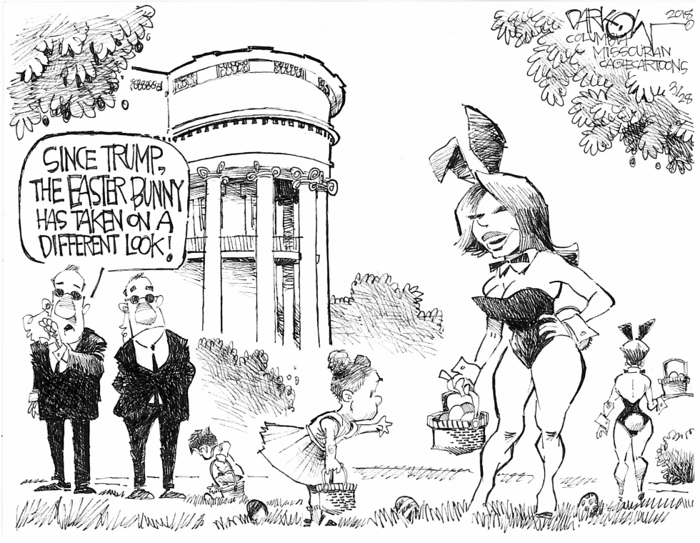 White House Easter Bunnies