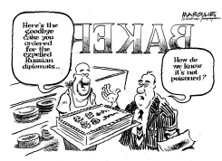 RUSSIAN DIPLOMATS EXPELLED by Jimmy Margulies