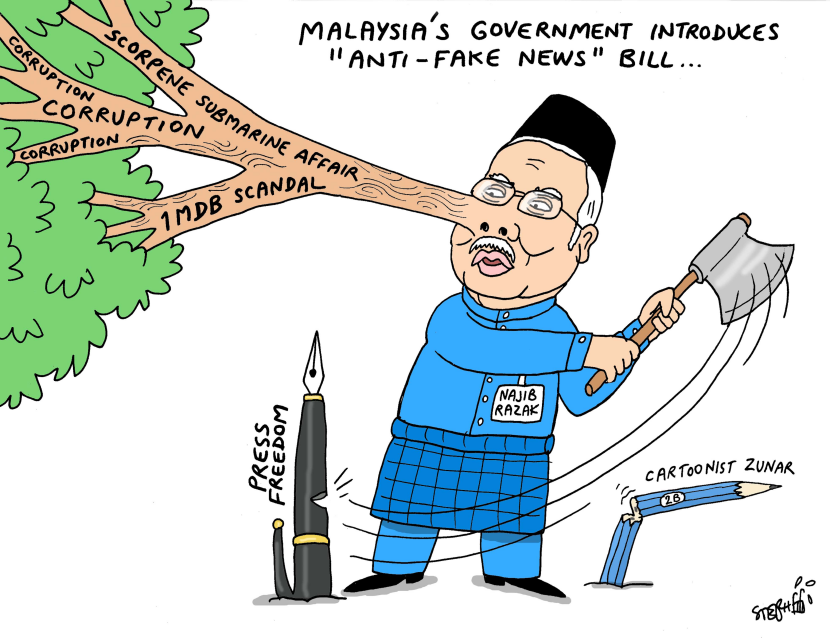 Anti-fake news law in Malaysia